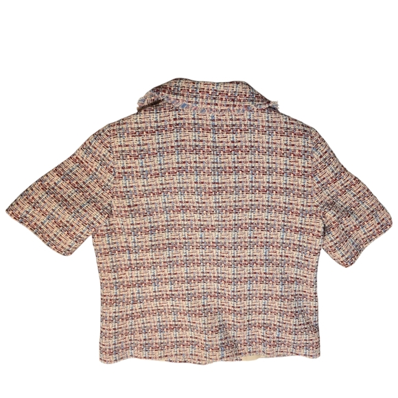 Talbots Elegant Multicolor Tweed Jacket - Picture 3 of 10